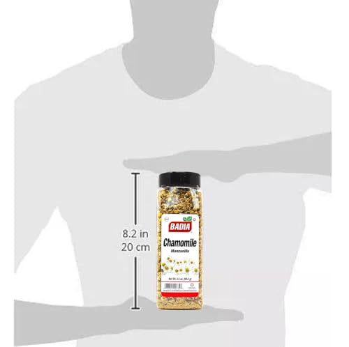 Badia Chamomile, 3.5 oz – Premium Dried Chamomile Flowers for Herbal Tea