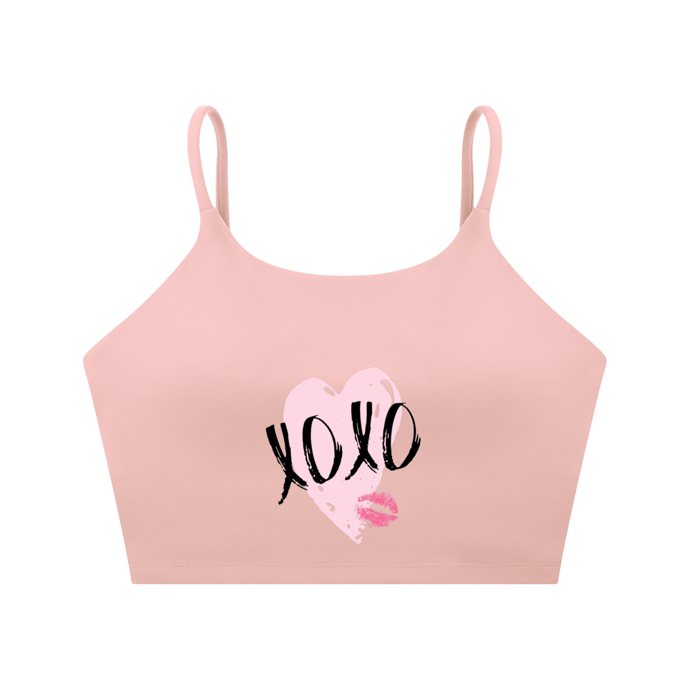 Spaghetti Strap Yoga Sports Bra