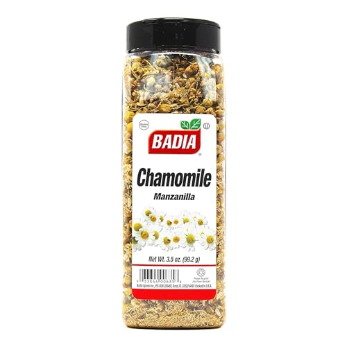Badia Chamomile, 3.5 oz – Premium Dried Chamomile Flowers for Herbal Tea