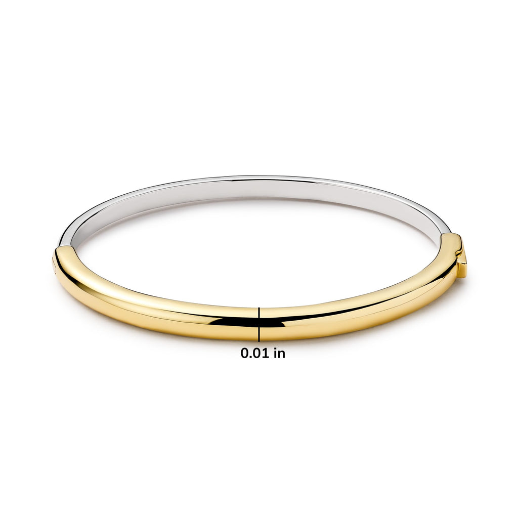 Ana Luisa Bracelets for Women - 14K Gold Plated & Silver Rhodium Bangle and Cuff Bracelets - Sleek Designs Perfect for Layering - Hypoallergenic, Water-Resistant, Tarnish-Free Bracelet for Daily Wear