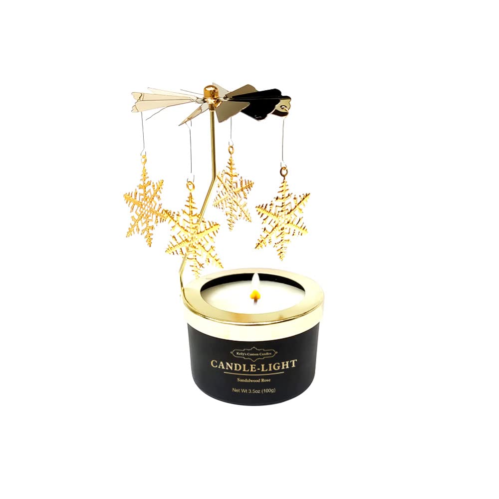 Kelly's Custom Candles, Butterfly Candle Birthday Gift for Mom,Girlfriend,Unique Easter Gifts for Sister, Wife and Mother in Law,Rotatable Aromatherapy Candles Gift for Women.