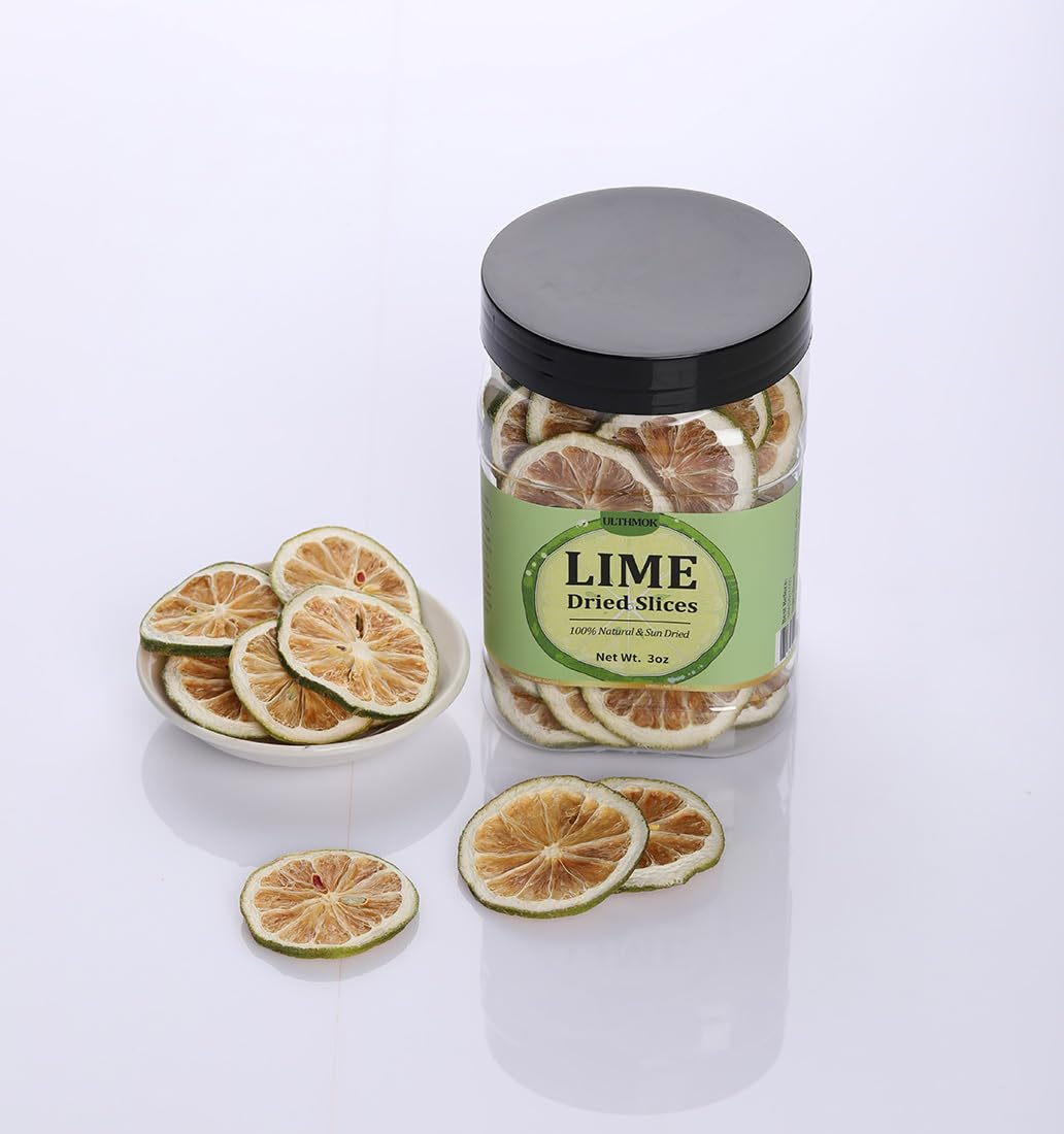 Premium Dried Lemon Slices 3 Oz/85g,Dehydrated Dry Lemon.100% Natural & No Additives,No Sugar Added.