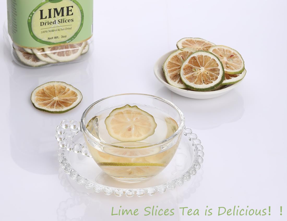 Premium Dried Lemon Slices 3 Oz/85g,Dehydrated Dry Lemon.100% Natural & No Additives,No Sugar Added.