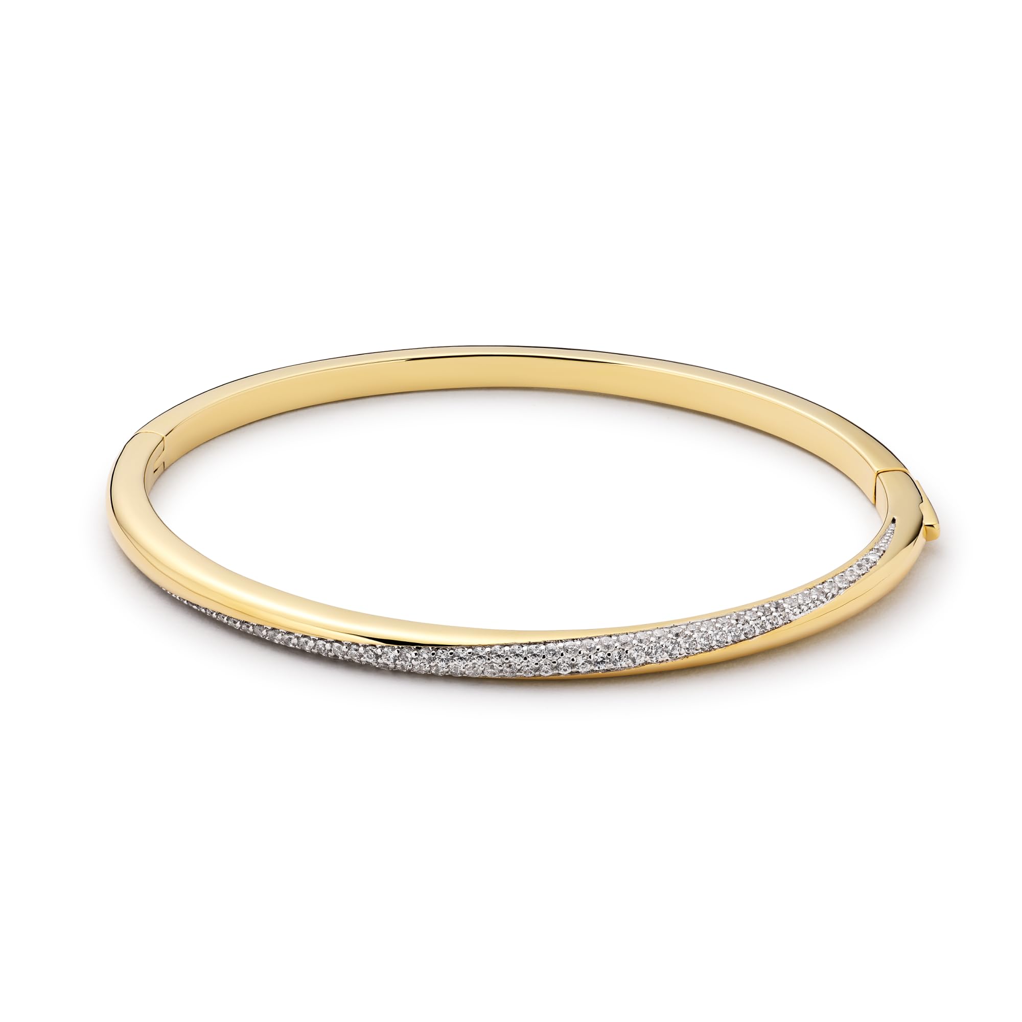 Ana Luisa Bracelets for Women - 14K Gold Plated & Silver Rhodium Bangle and Cuff Bracelets - Sleek Designs Perfect for Layering - Hypoallergenic, Water-Resistant, Tarnish-Free Bracelet for Daily Wear