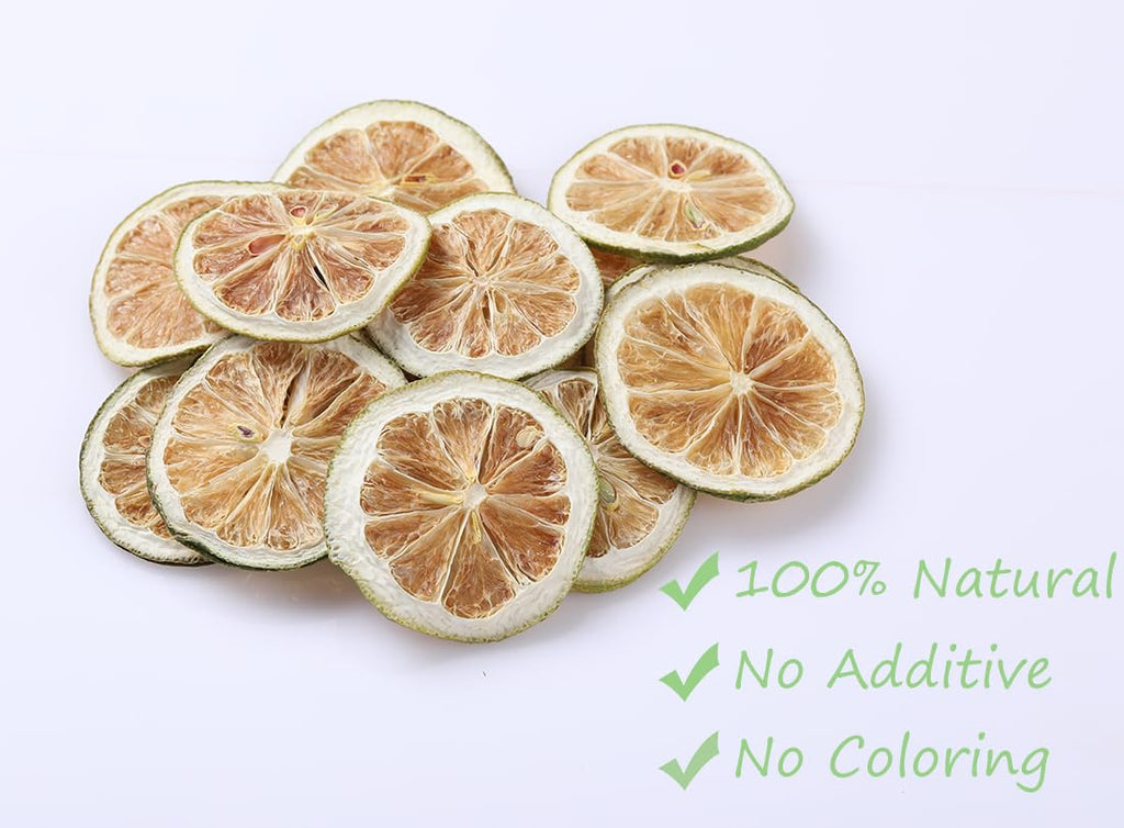 Premium Dried Lemon Slices 3 Oz/85g,Dehydrated Dry Lemon.100% Natural & No Additives,No Sugar Added.