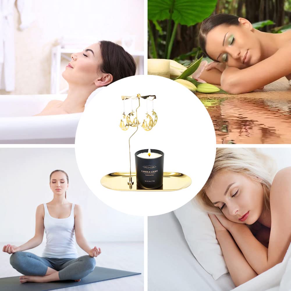 Kelly's Custom Candles, Butterfly Candle Birthday Gift for Mom,Girlfriend,Unique Easter Gifts for Sister, Wife and Mother in Law,Rotatable Aromatherapy Candles Gift for Women.