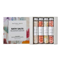Handmade Bath Salt Gift Set 6 Pack, All Natural, Scented with Essential Oils, Gift for Women