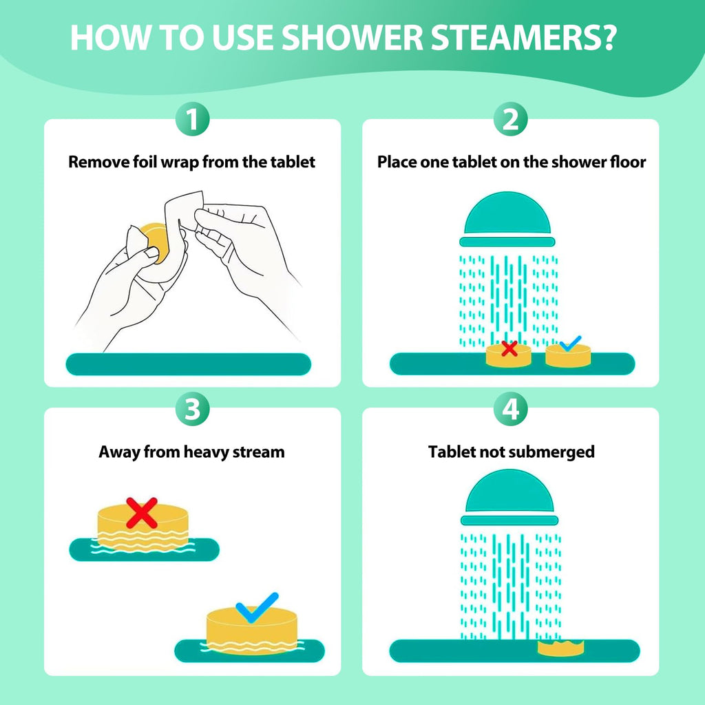 JoJowell Shower Steamers Aromatherapy - 18 Pack Birthday Gifts for Women Men, Mothers Day Gifts for Mom Wife Grandma from Daughter Son, Self Care with Natural Essential Oils Relaxation Home SPA