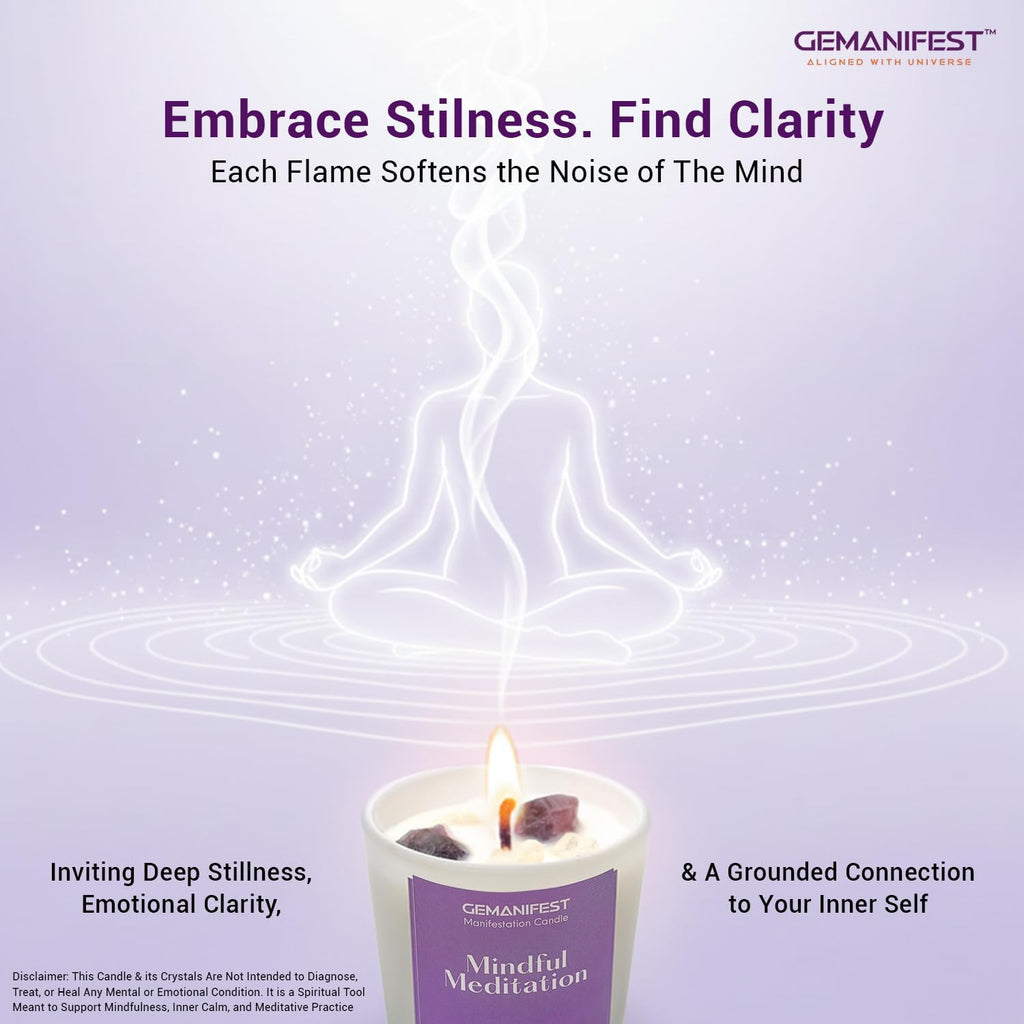 Money Manifestation Candle with Pyrite Bracelet for Wealth Prosperity and Success Pumpkin Spice Soy Candles for Office Home Scented Prosperity Crystal Candle Gifts for Men Women