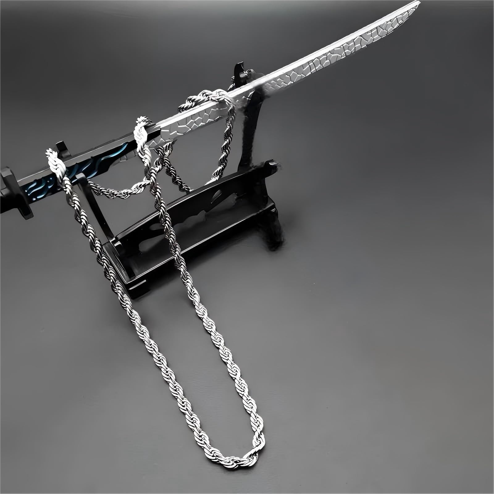 Italian Sterling Silver S925 Retro Chain Necklace for Men, Vintage Style Jewelry Gift