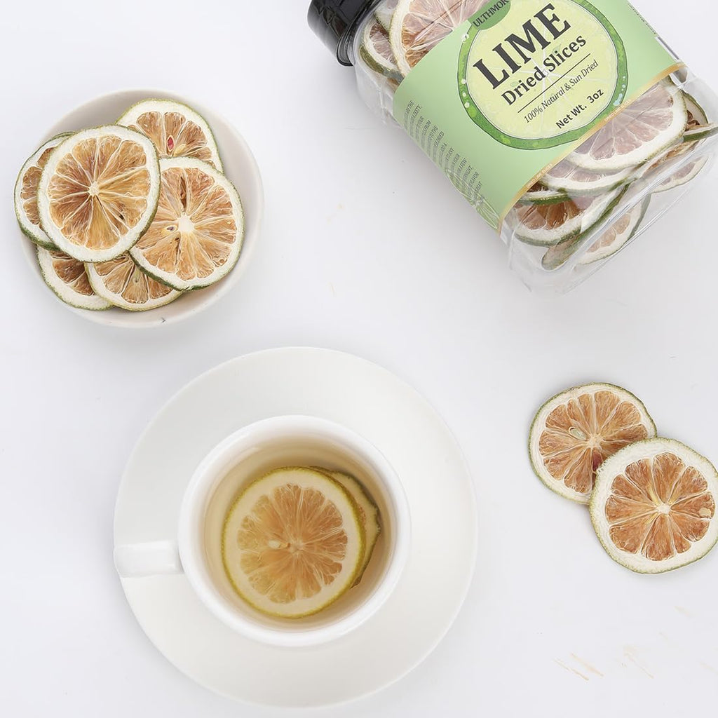 Premium Dried Lemon Slices 3 Oz/85g,Dehydrated Dry Lemon.100% Natural & No Additives,No Sugar Added.