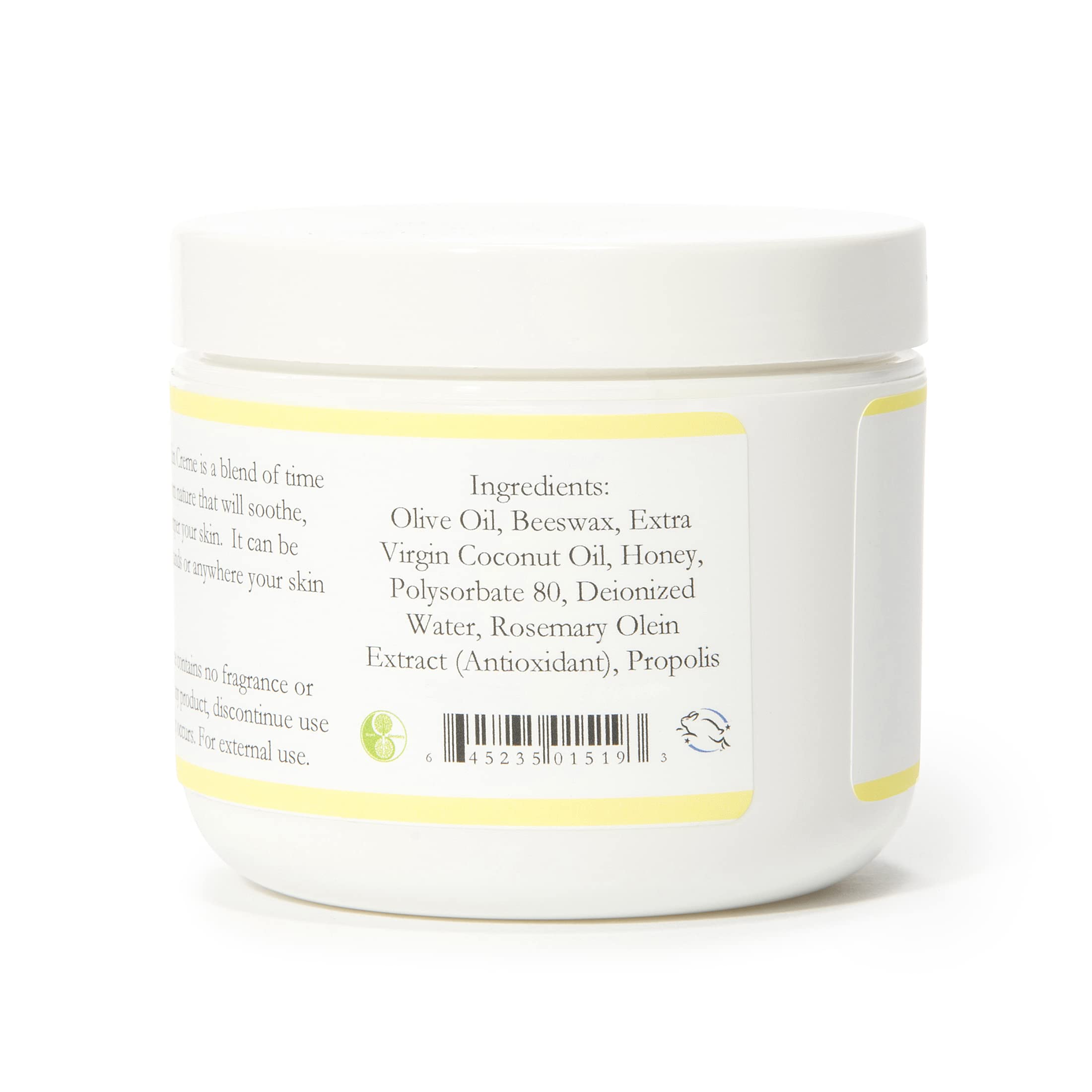 Bee Naturals Miracle Skin Creme - All-Natural Hydrating Cream for Full body - Pure Nourishment with Olive Oil, Beeswax & Coconut Oil - Loved globally for Versatility & Trusted by Generations (4 oz)