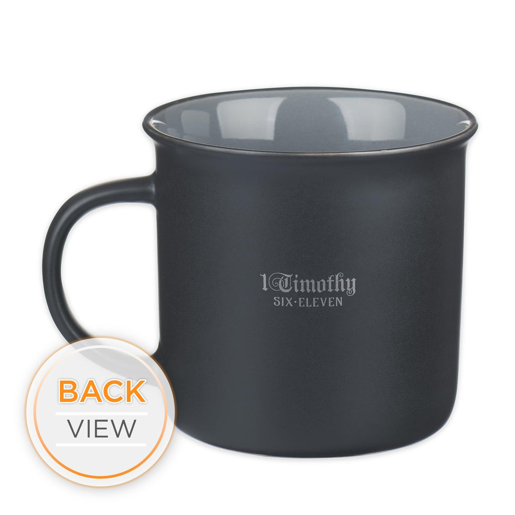 Christian Art Gifts Lavender Camp Style Ceramic Coffee Mug – 13 oz. Microwave & Dishwasher Safe Inspirational Scripture Coffee & Tea Mug for Women with Bible Verse: Let Your Light Shine – Matthew 5:16