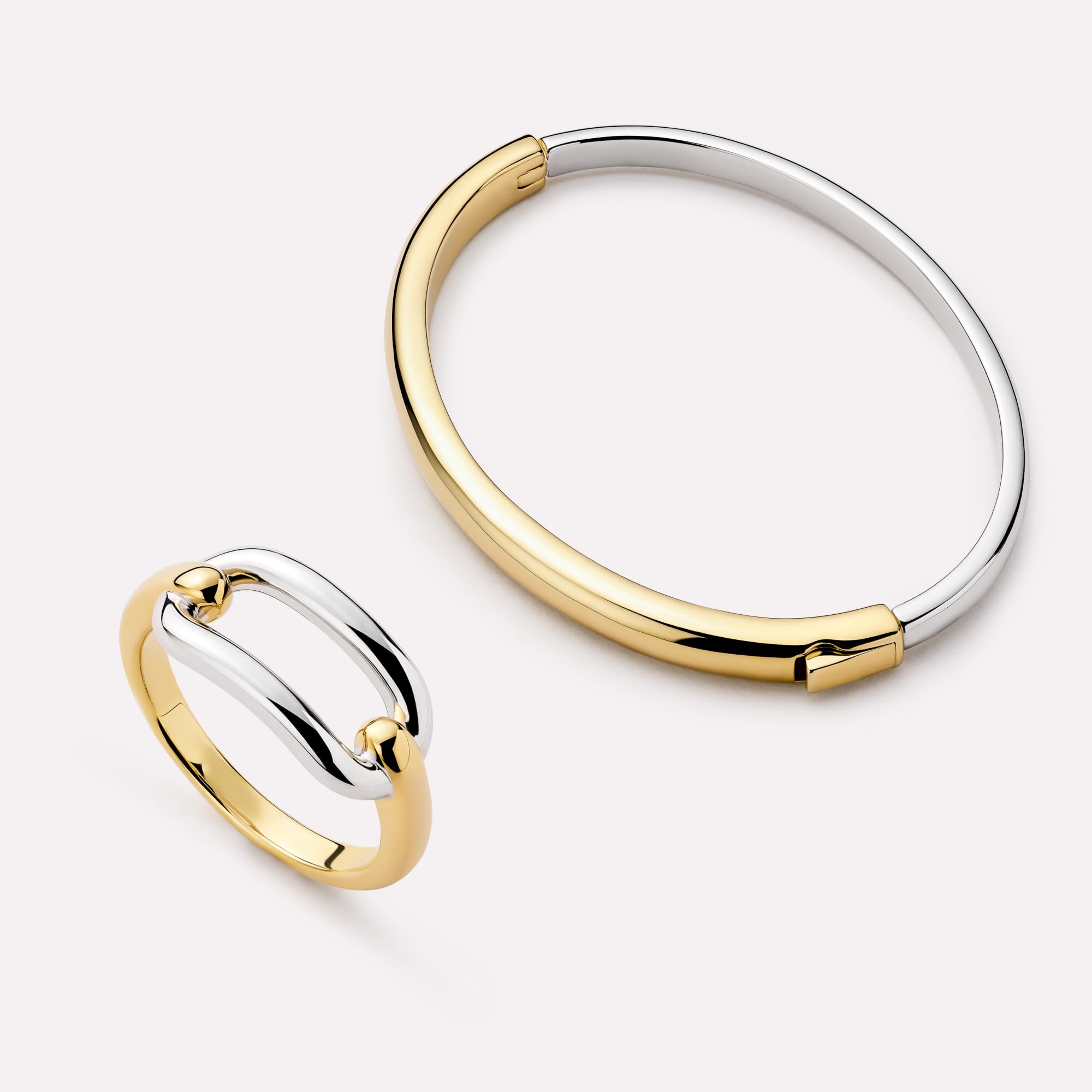 Ana Luisa Bracelets for Women - 14K Gold Plated & Silver Rhodium Bangle and Cuff Bracelets - Sleek Designs Perfect for Layering - Hypoallergenic, Water-Resistant, Tarnish-Free Bracelet for Daily Wear