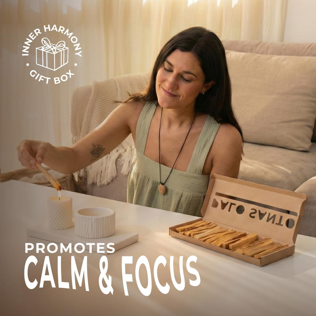 Palo Santo Premium Sticks (8) Smudging Incense Certified Pure Ethically and Sustainably Harvested from Fallen Trees in Peru (NOT Ecuador). Protection, Meditation, Healing, Spiritual Cleansing