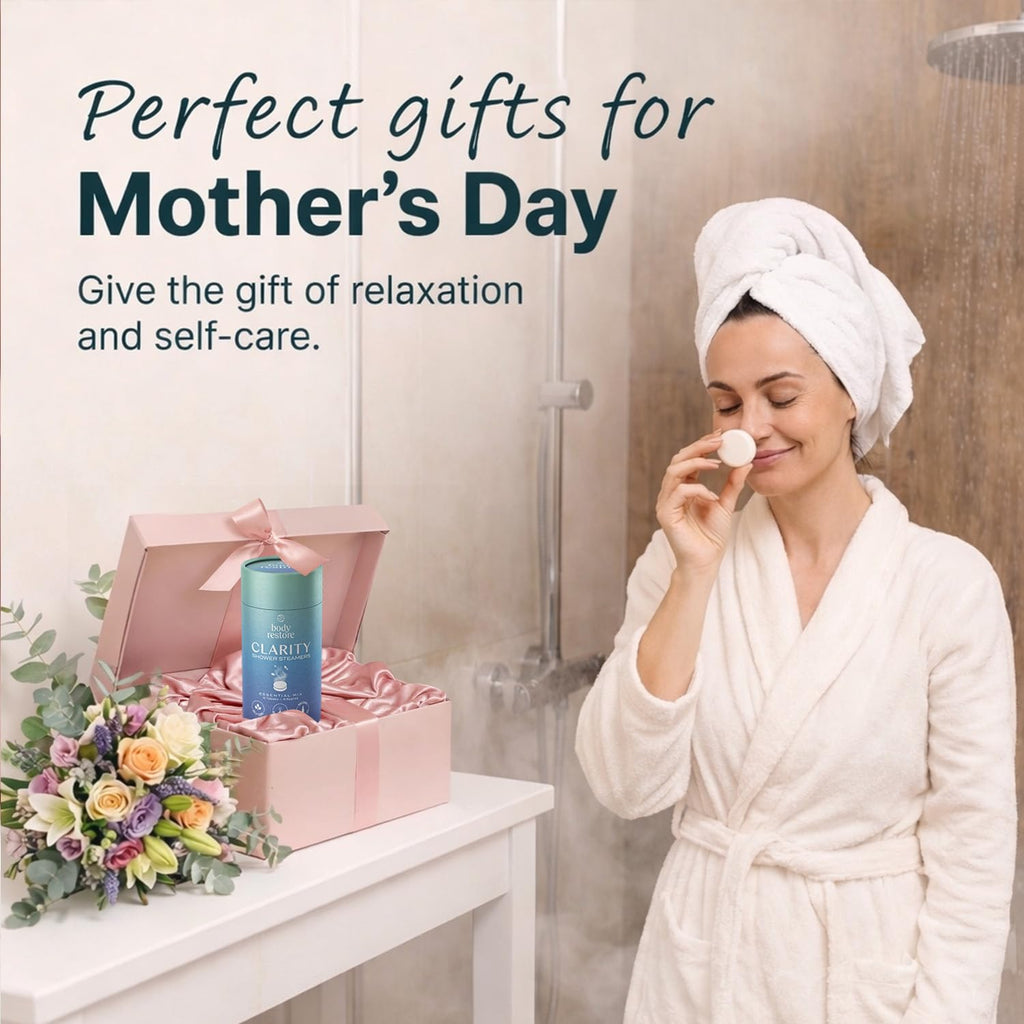 Body Restore Shower Steamers Aromatherapy 6 Pack – Mothers Day Gifts for Mom, Birthday Gifts for Women, Relaxation Stress Relief Self Care – Bloom