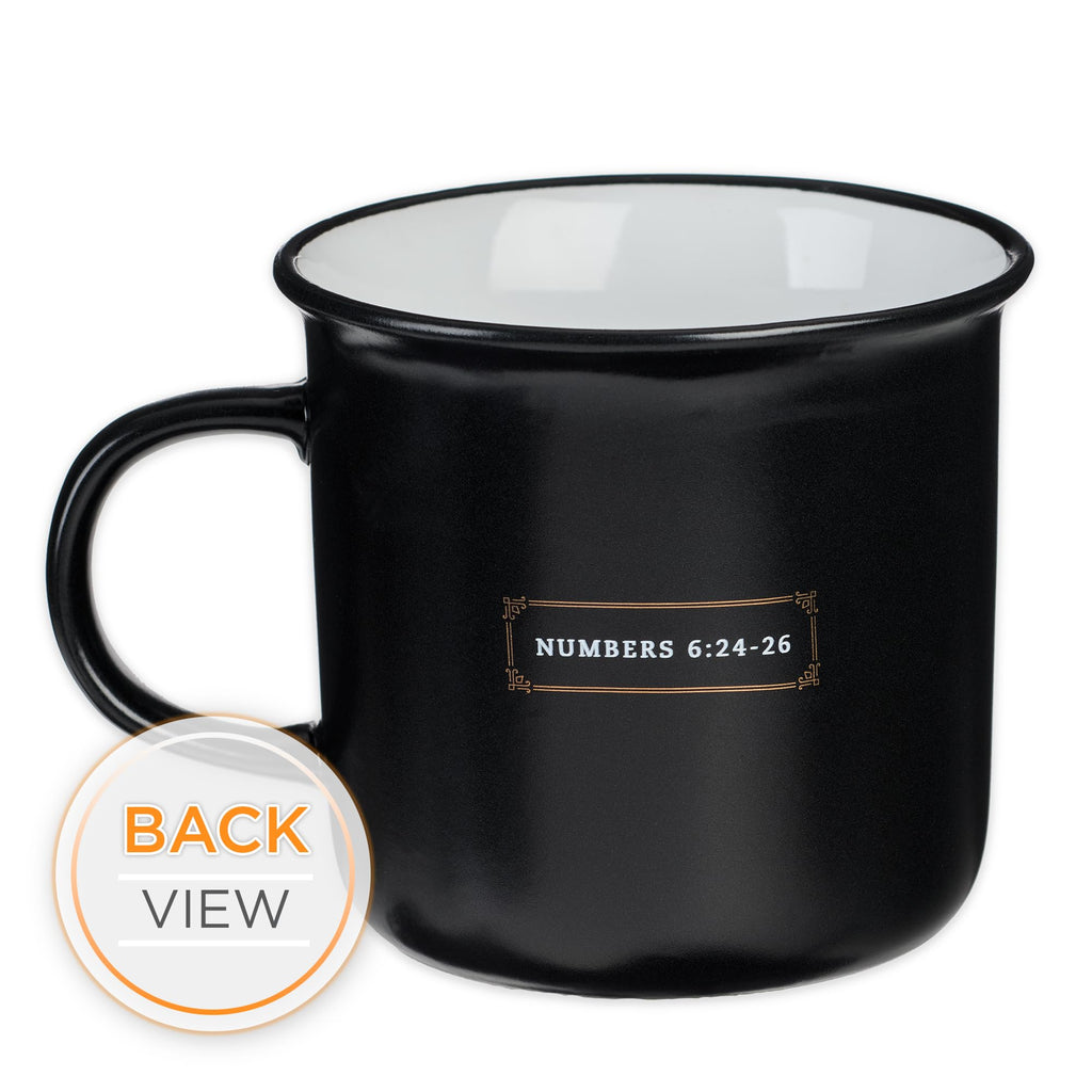 Christian Art Gifts Lavender Camp Style Ceramic Coffee Mug – 13 oz. Microwave & Dishwasher Safe Inspirational Scripture Coffee & Tea Mug for Women with Bible Verse: Let Your Light Shine – Matthew 5:16