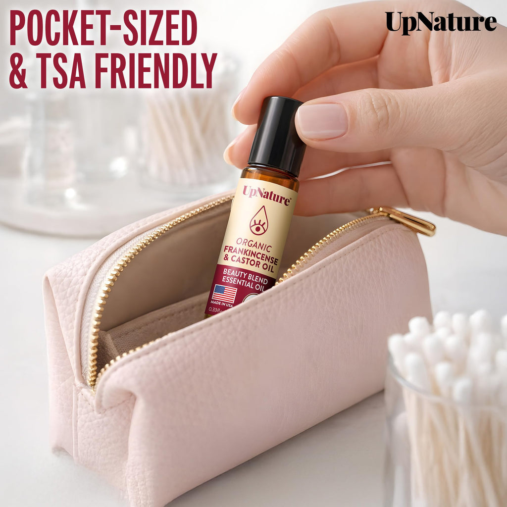 UpNature Calm Essential Oil Roll On - Self Care Gifts for Mom Women Her - 100% Natural Aromatherapy Blend for Relaxation Relief