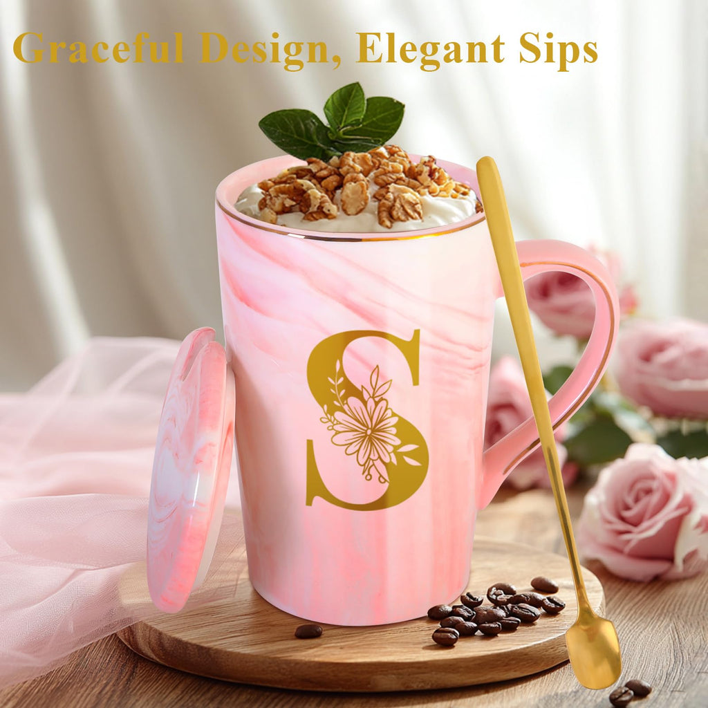 Personalized Ceramic Coffee Mug with Lid Cup Happy Birthday Gifts for Adult Men Women Who Have Everything Want Nothing Dad Mom Guys People Couples Parents Cool Funny Unique Present Special Christmas,G