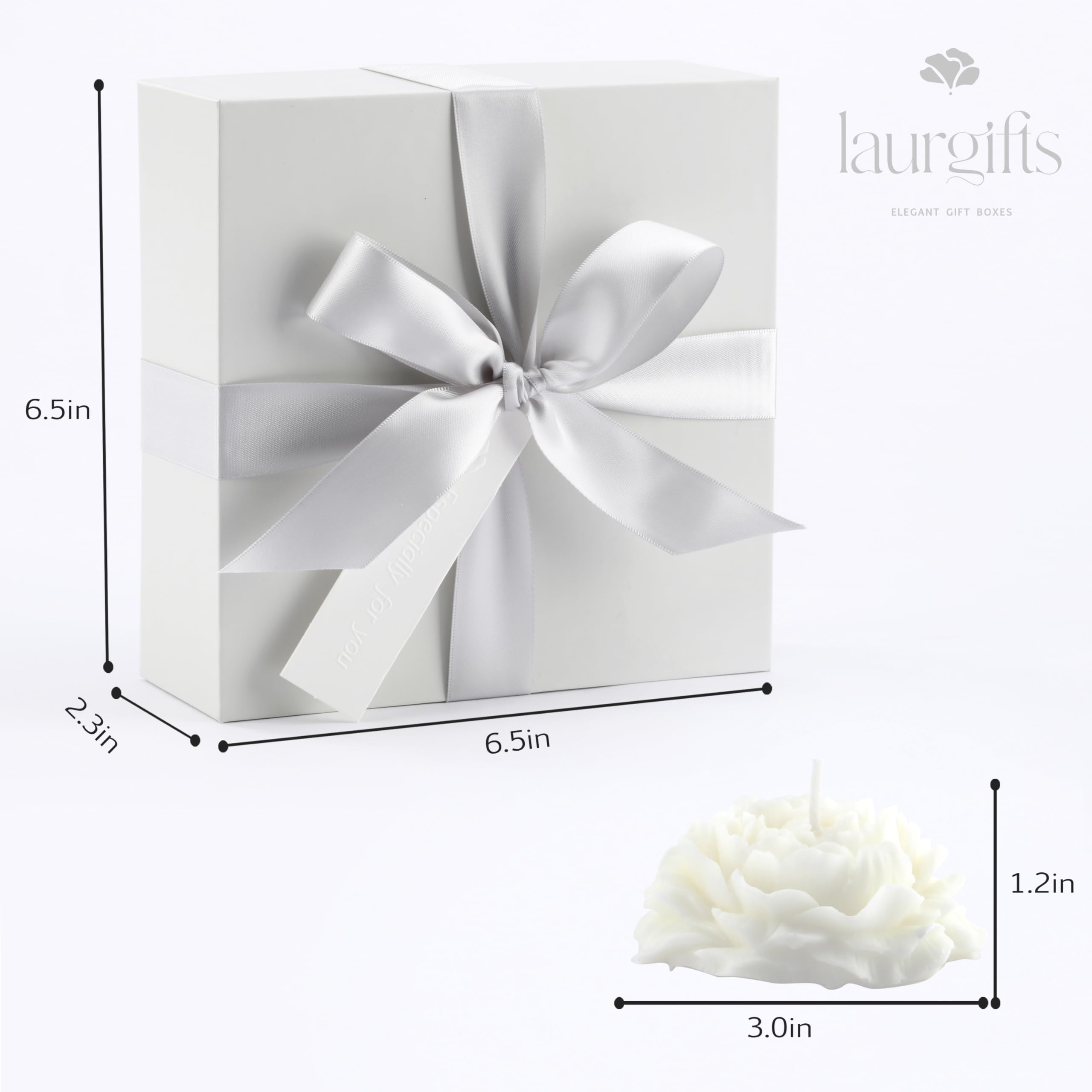 Mothers Day Spa Box for Women – Coffee Scented Candle Set with Bath Bomb & Salt Scrub, Handmade Birthday Present for Her