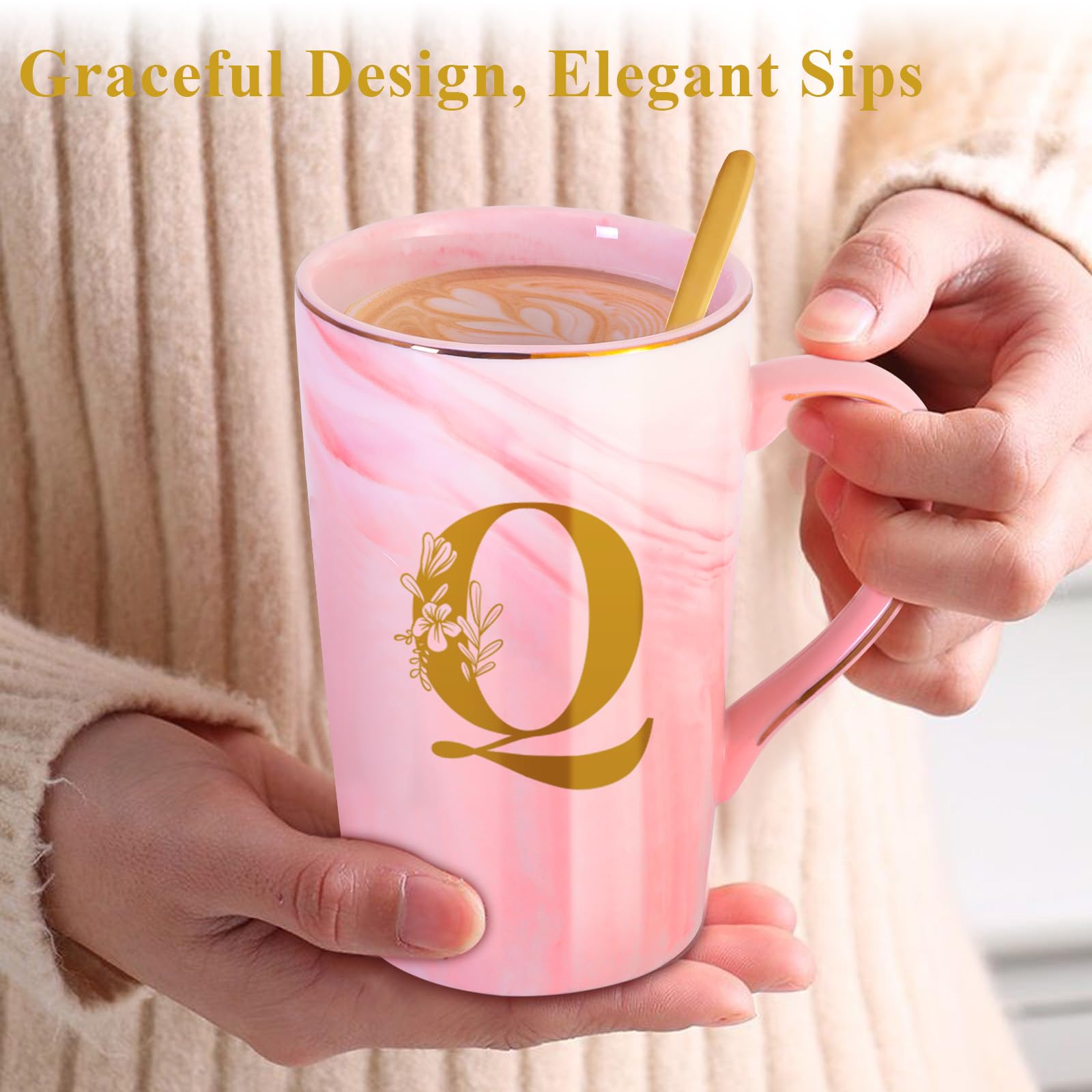Personalized Ceramic Coffee Mug with Lid Cup Happy Birthday Gifts for Adult Men Women Who Have Everything Want Nothing Dad Mom Guys People Couples Parents Cool Funny Unique Present Special Christmas,G