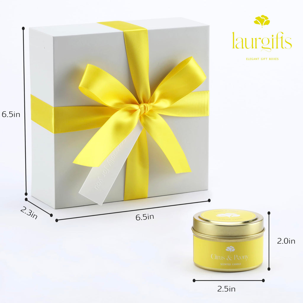 Mothers Day Spa Box for Women – Coffee Scented Candle Set with Bath Bomb & Salt Scrub, Handmade Birthday Present for Her