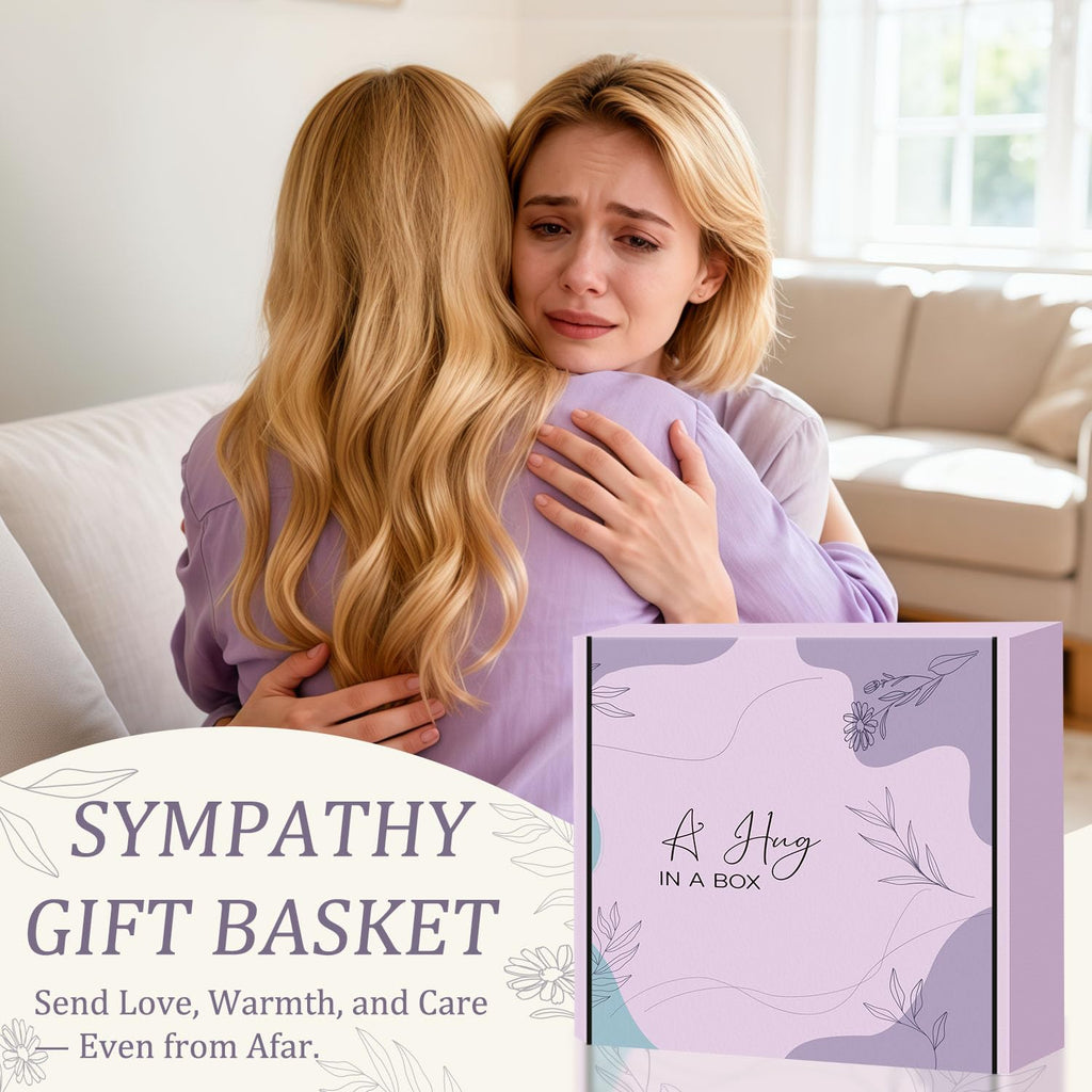 Elegant Birthday Gifts for Women, Black Bow Unique Birthday Relaxing Gifts Box with Scented Candles, Greeting Card & Home-Spa Relaxation, Birthdays Presents for Her, Best Friend, Sister, Wife