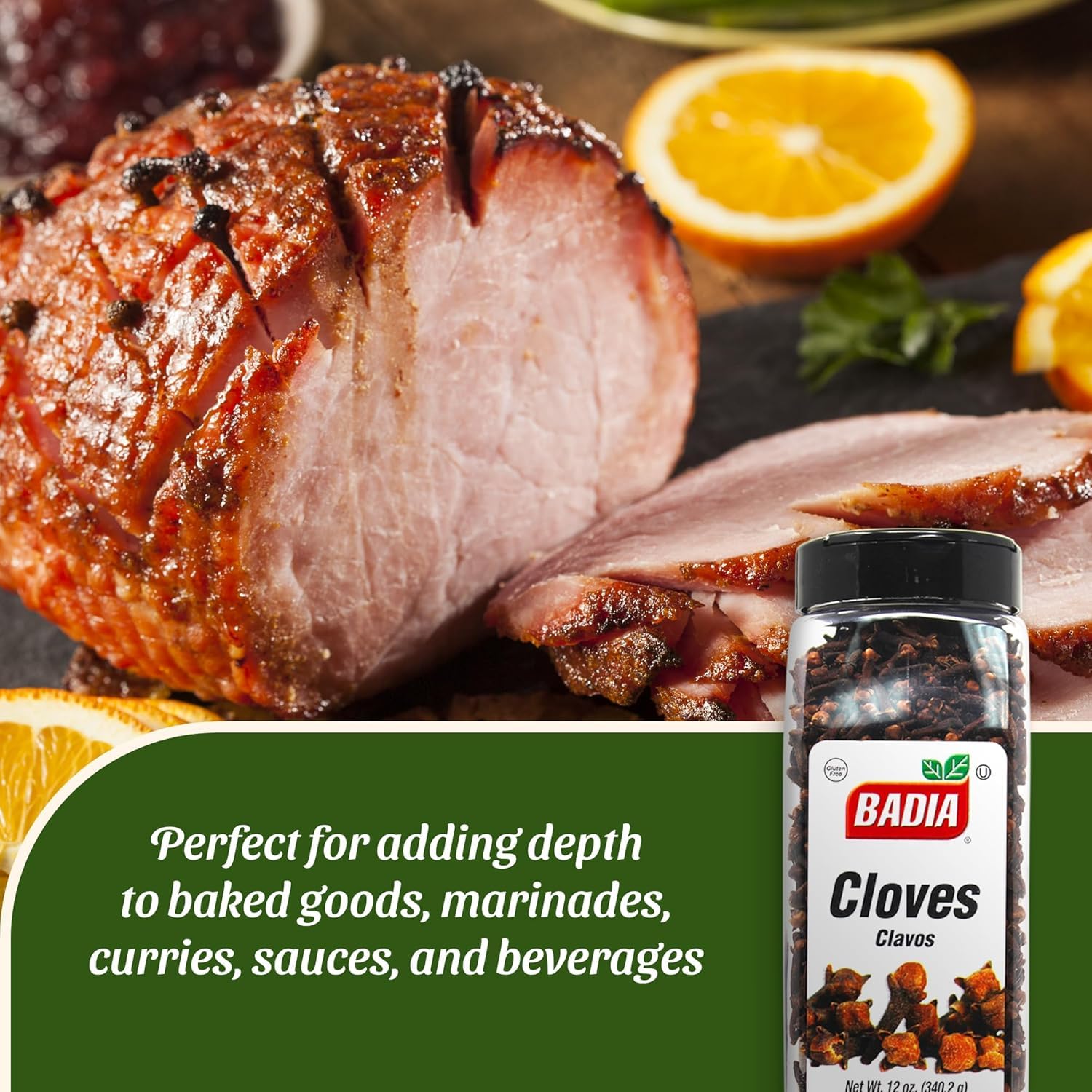 Badia Whole Cloves, 1.25 oz, Premium Spice for Baking, Cooking, Beverages, Aromatic & Flavorful