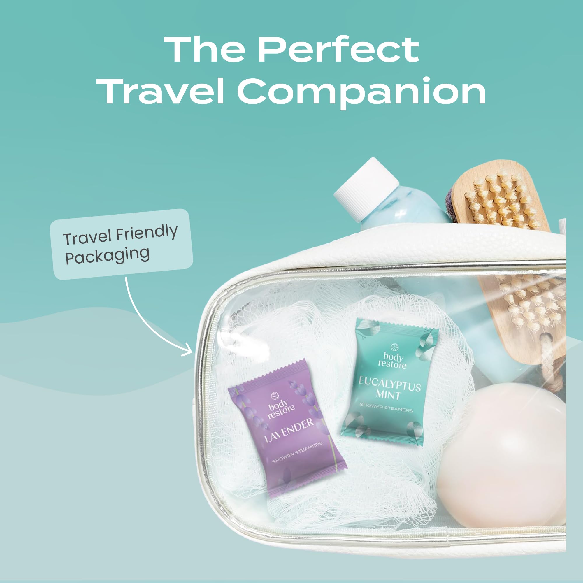 Body Restore Shower Steamers Aromatherapy 6 Pack – Mothers Day Gifts for Mom, Birthday Gifts for Women, Relaxation Stress Relief Self Care – Bloom