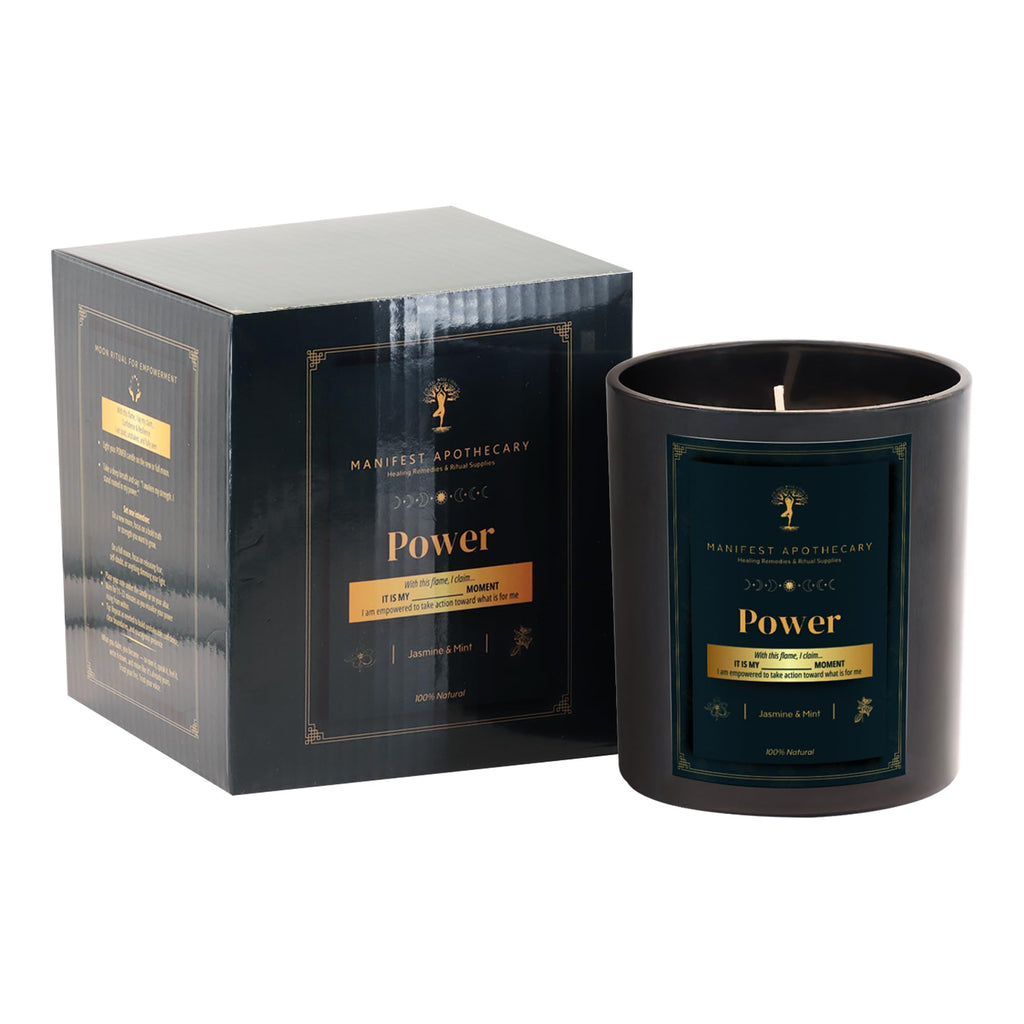 Aromatherapy Scented Candle for Women & Men - Infused with Rose Petals, Cannabis, & Amethyst Crystals - 100% Cotton Wick, 50 Hrs Burn Time & 10.5 Oz Hand-Poured Soy Candle for Relaxation & Mindfulness