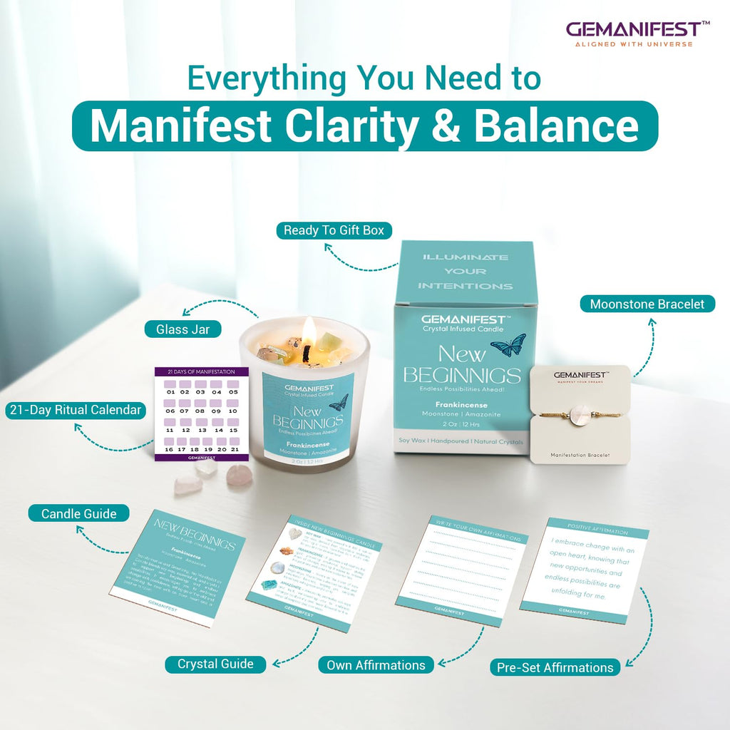 Money Manifestation Candle with Pyrite Bracelet for Wealth Prosperity and Success Pumpkin Spice Soy Candles for Office Home Scented Prosperity Crystal Candle Gifts for Men Women