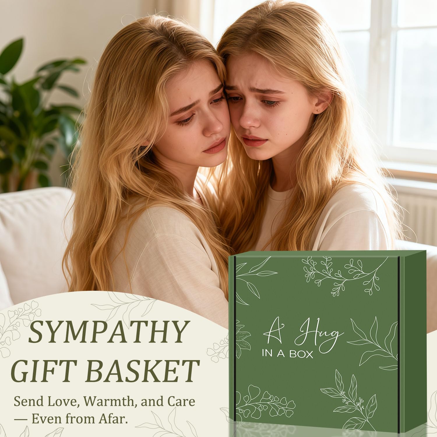Elegant Birthday Gifts for Women, Black Bow Unique Birthday Relaxing Gifts Box with Scented Candles, Greeting Card & Home-Spa Relaxation, Birthdays Presents for Her, Best Friend, Sister, Wife