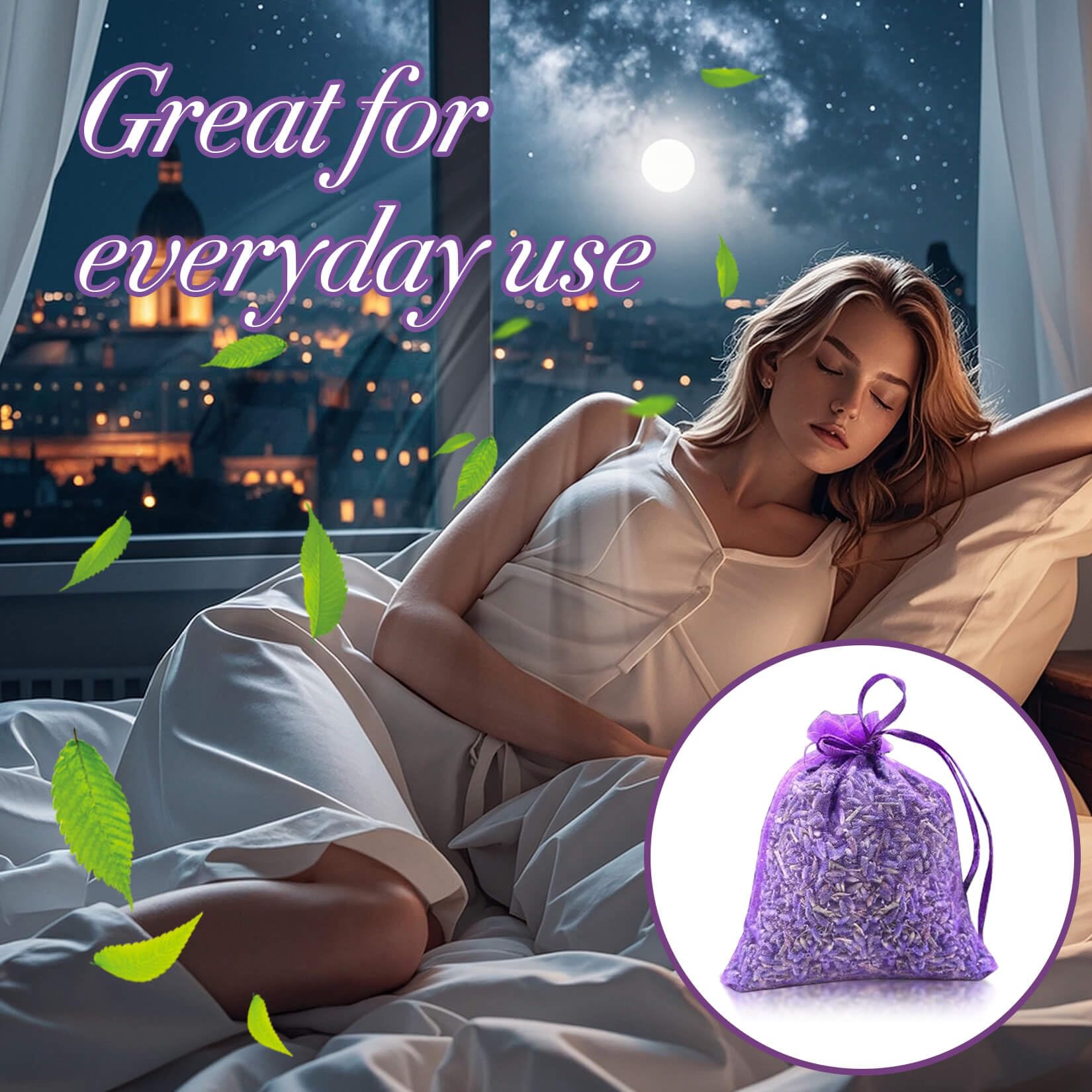 Sukh 3OZ Dried Lavender Flowers - Lavender Buds Sachets Bags for Drawers Closets Fresh Scents Lavenders Sachet Bags Dried Flowers for Patry Birthday Bridal Shower Organic Bulk