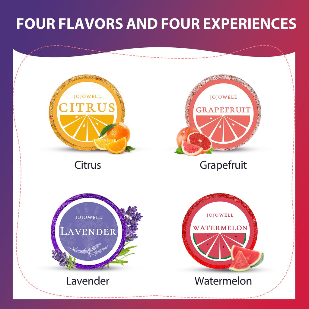 JoJowell Shower Steamers Aromatherapy - 18 Pack Birthday Gifts for Women Men, Mothers Day Gifts for Mom Wife Grandma from Daughter Son, Self Care with Natural Essential Oils Relaxation Home SPA