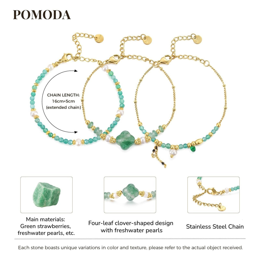 Beaded Bracelets Set for Women Stackable Healing Layered Bracelets Stack 3PCS Aquamarine Gemstone Crystal Dainty Boho Summer Jewelry for Women Natural Stone 14k Gold Plated