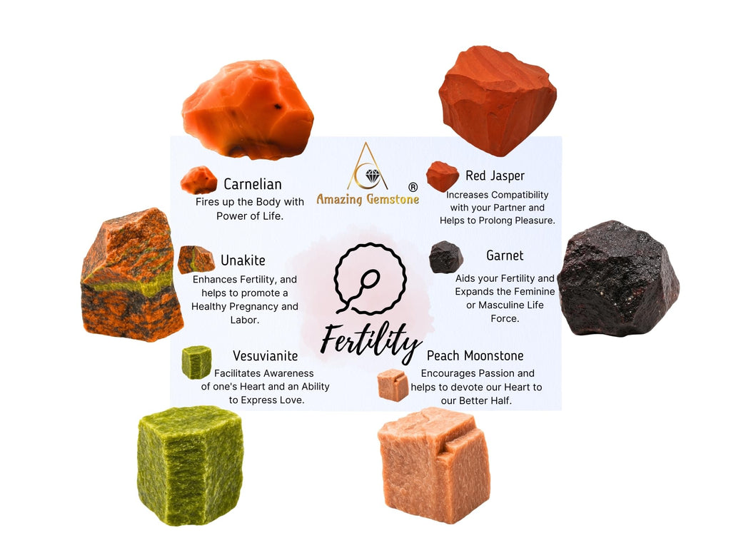 Amazing Gemstone Crystals for House Protection Manifestation, Set of 6 Amethyst, Scolecite, Shungite, Black Tourmaline, Selenite and Moss Agate Healing Crystals and Stones