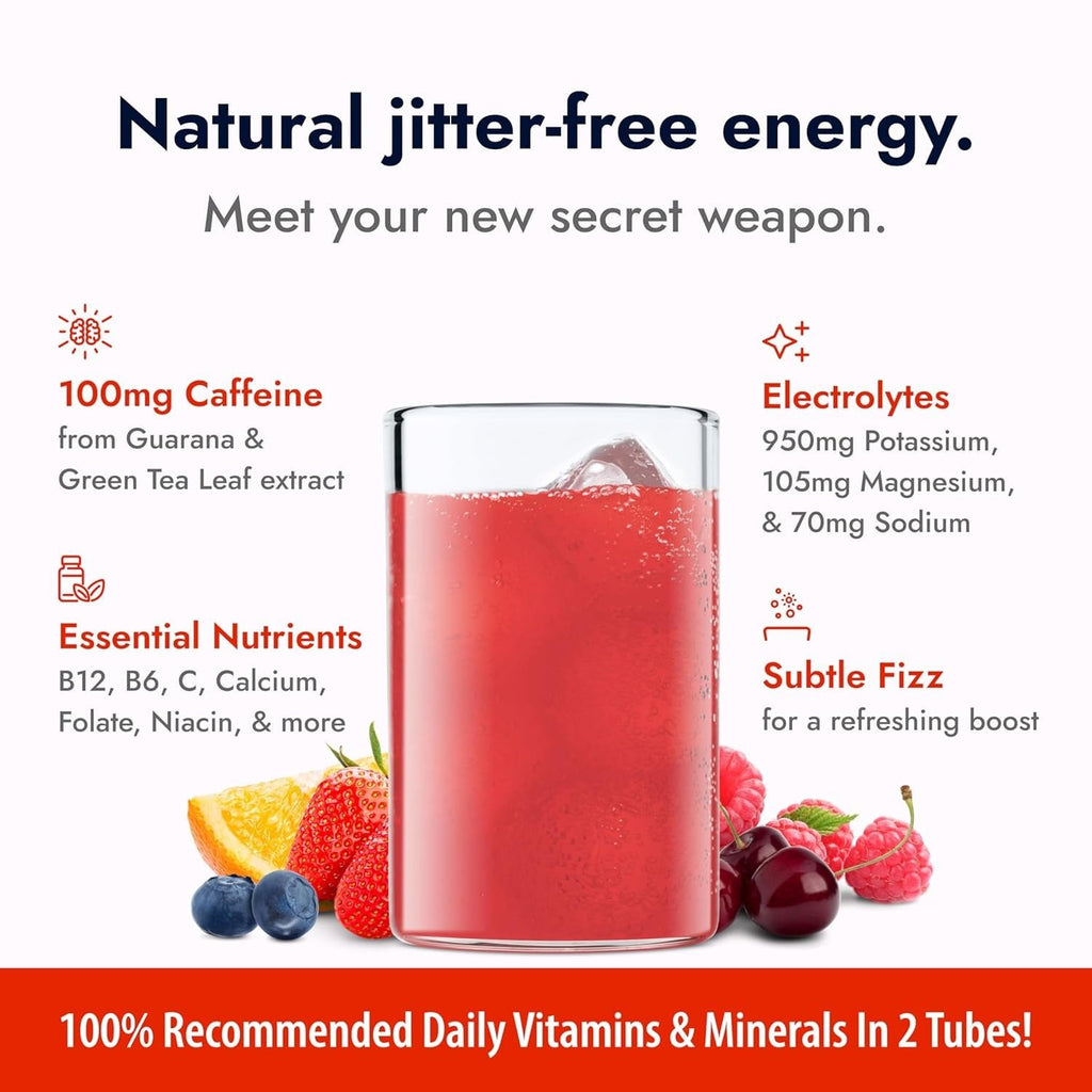 Zipfizz Daily Energy Drink Powder, Variety Pack, 15 Pack | 3-in-1 Sustained Energy, Rapid Hydration, and Essential Vitamins | Sugar-Free | Electrolyte Powder | Contains Vitamin B-12 & Antioxidants