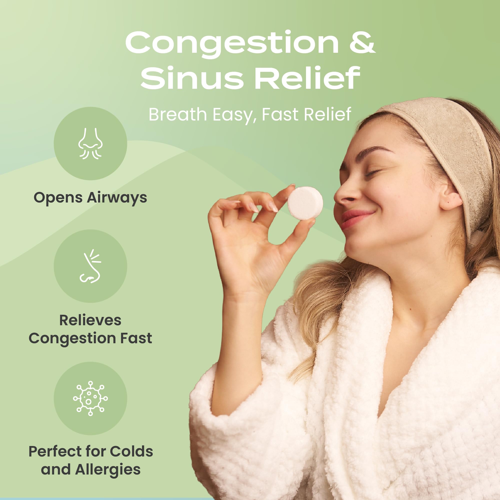 Body Restore Shower Steamers Aromatherapy 6 Pack – Mothers Day Gifts for Mom, Birthday Gifts for Women, Relaxation Stress Relief Self Care – Bloom