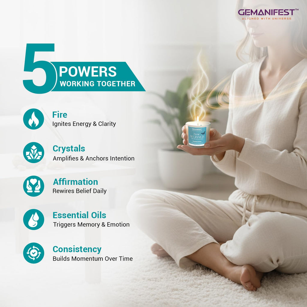 Money Manifestation Candle with Pyrite Bracelet for Wealth Prosperity and Success Pumpkin Spice Soy Candles for Office Home Scented Prosperity Crystal Candle Gifts for Men Women