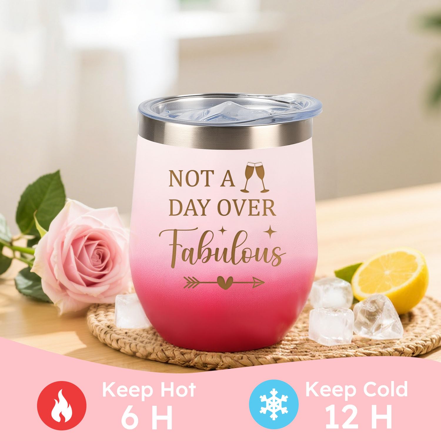 Elegant Birthday Gifts for Women, Black Bow Unique Birthday Relaxing Gifts Box with Scented Candles, Greeting Card & Home-Spa Relaxation, Birthdays Presents for Her, Best Friend, Sister, Wife