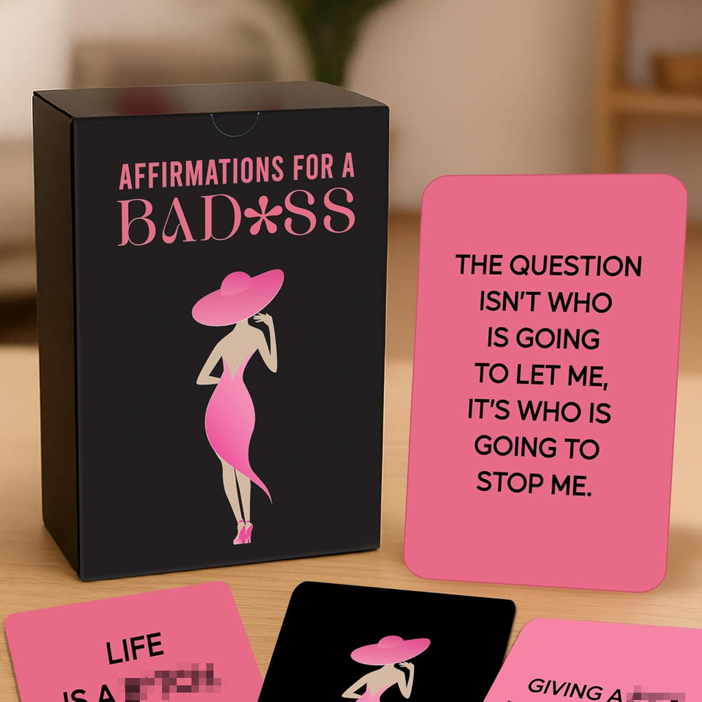 50 Affirmation Cards for Women – Motivational Gift for Her, Best Friend Birthday Gifts, Self-Care – Bold Daily Positive Mindfulness Deck for Confidence & Encouragement