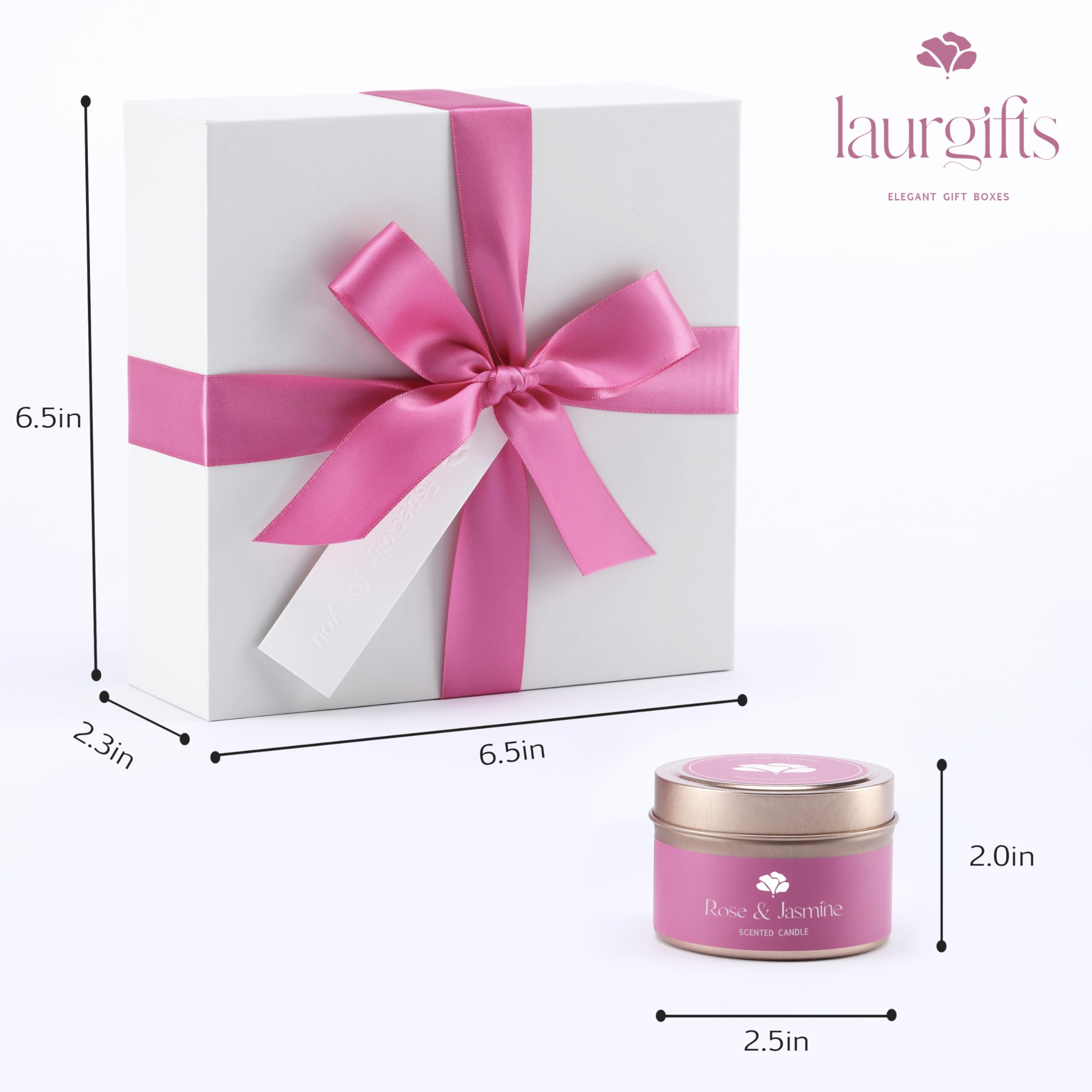 Mothers Day Spa Box for Women – Coffee Scented Candle Set with Bath Bomb & Salt Scrub, Handmade Birthday Present for Her