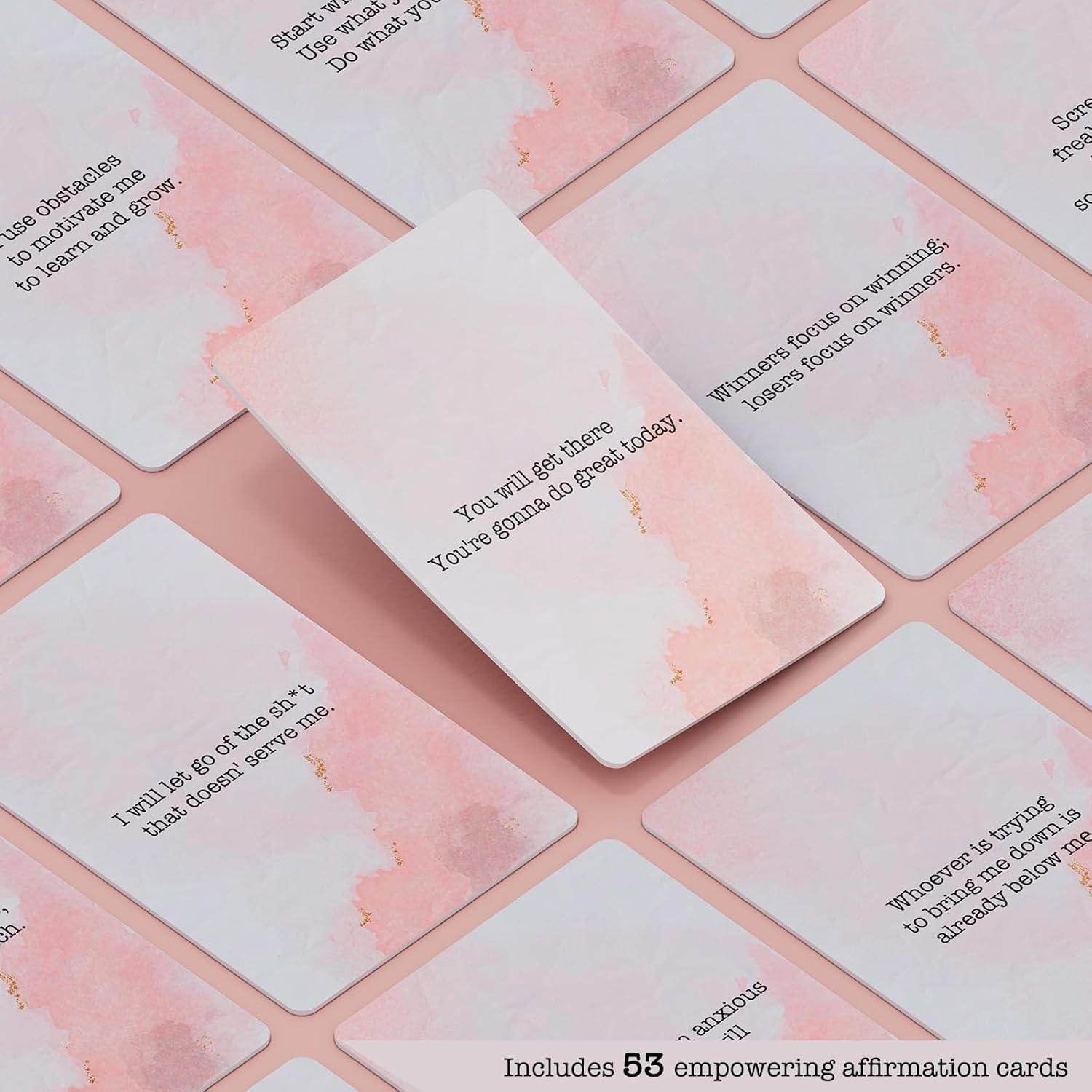 shoprotik Badass Affirmation Cards - Daily Motivational and Inspirational Cards for Women
