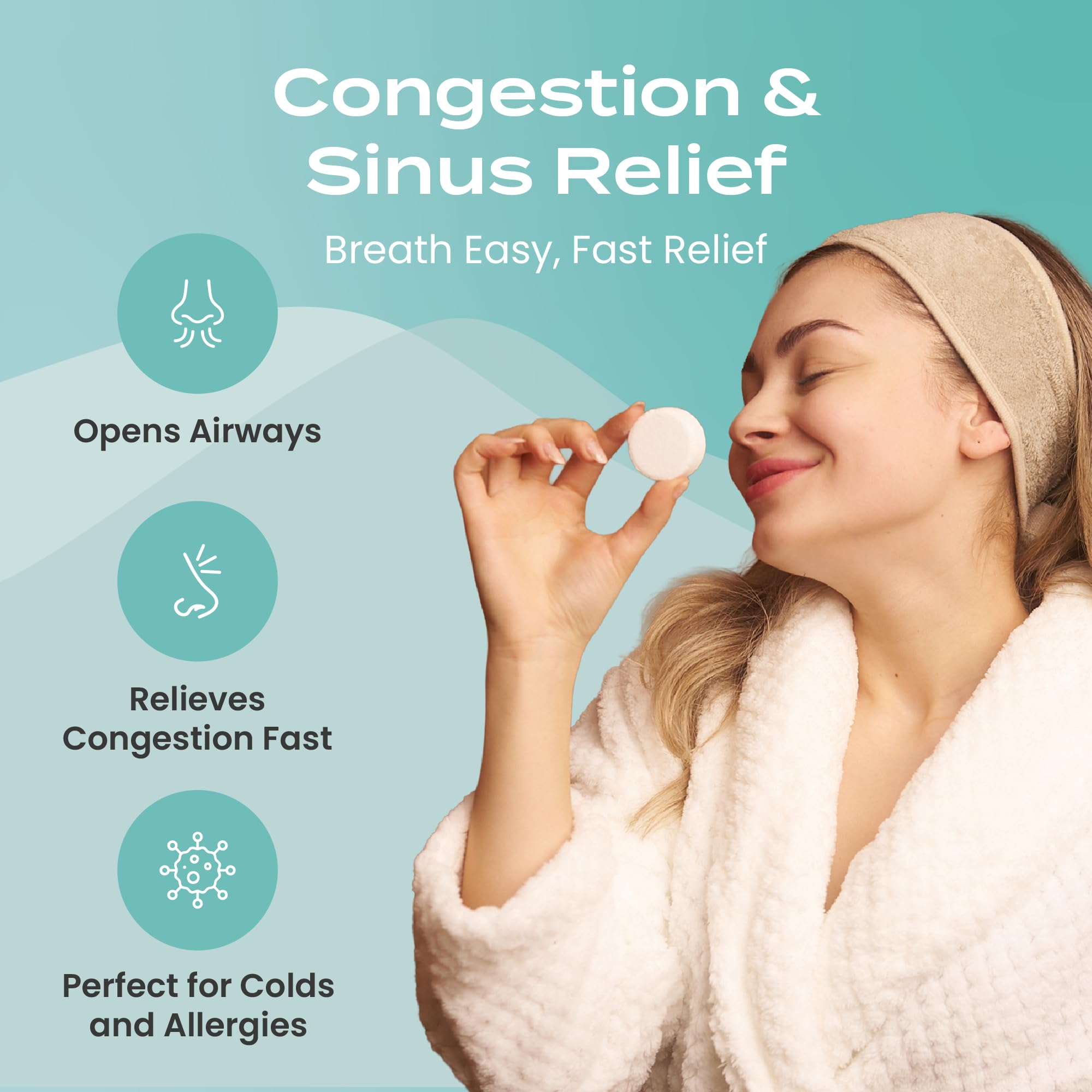 Body Restore Shower Steamers Aromatherapy 6 Pack – Mothers Day Gifts for Mom, Birthday Gifts for Women, Relaxation Stress Relief Self Care – Bloom