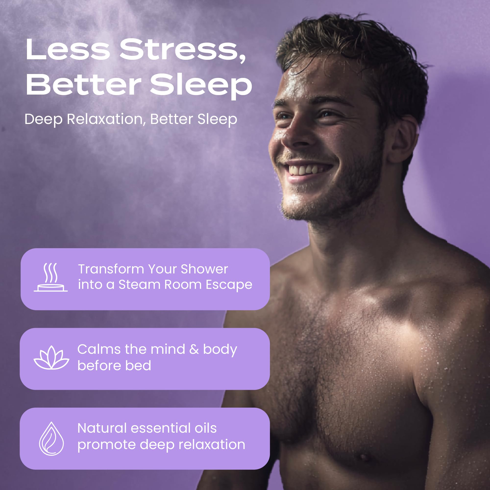 Body Restore Shower Steamers Aromatherapy 6 Pack – Mothers Day Gifts for Mom, Birthday Gifts for Women, Relaxation Stress Relief Self Care – Bloom