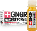+GNGR Energy Booster – Organic Cold-Pressed Ginger Shot with Turmeric, Green Tea, Orange & Lemon Juice. Natural Energy Shot for Immune and Digestive Support, Nothing Artificial, 2 fl oz (Pack of 12)