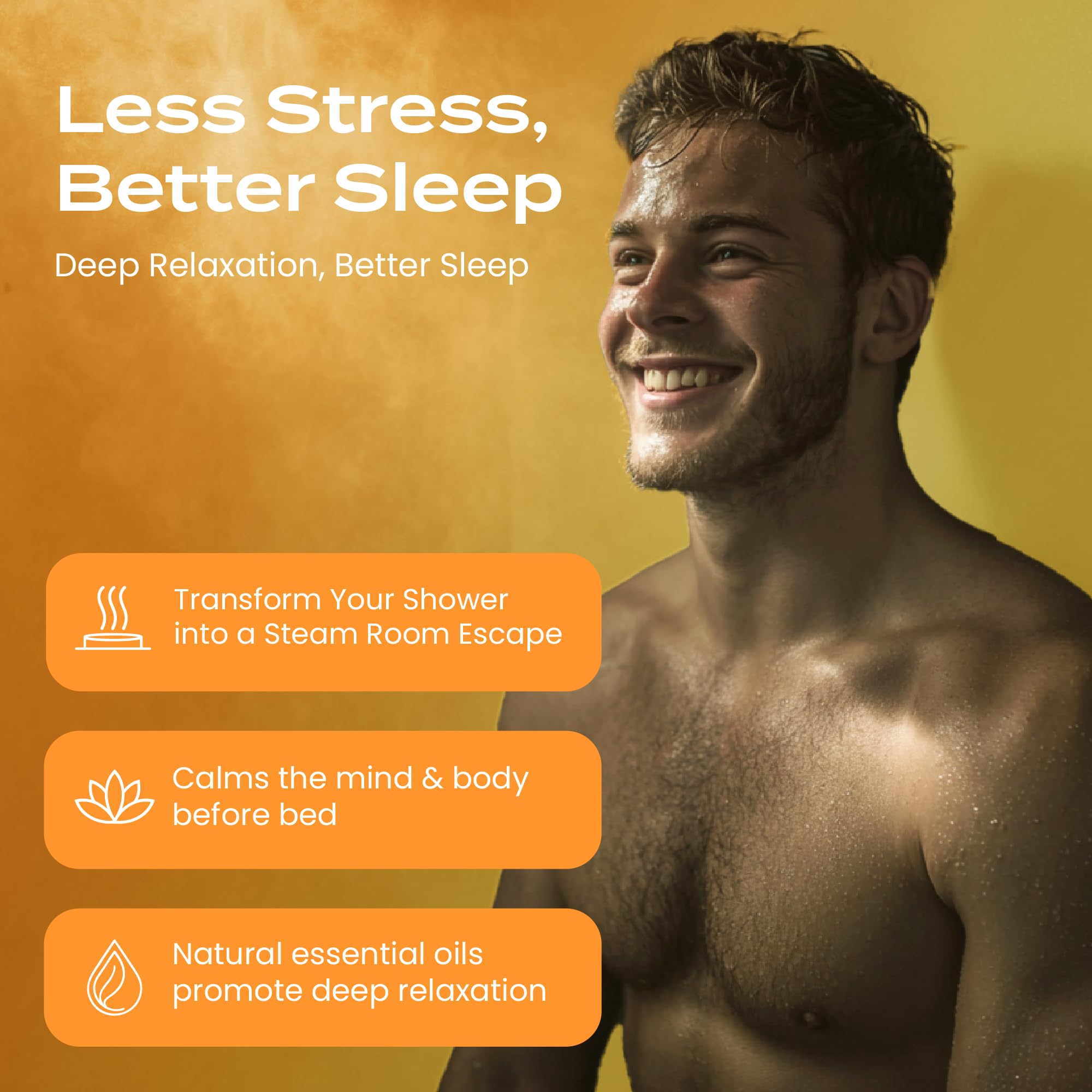 Body Restore Shower Steamers Aromatherapy 6 Pack – Mothers Day Gifts for Mom, Birthday Gifts for Women, Relaxation Stress Relief Self Care – Bloom