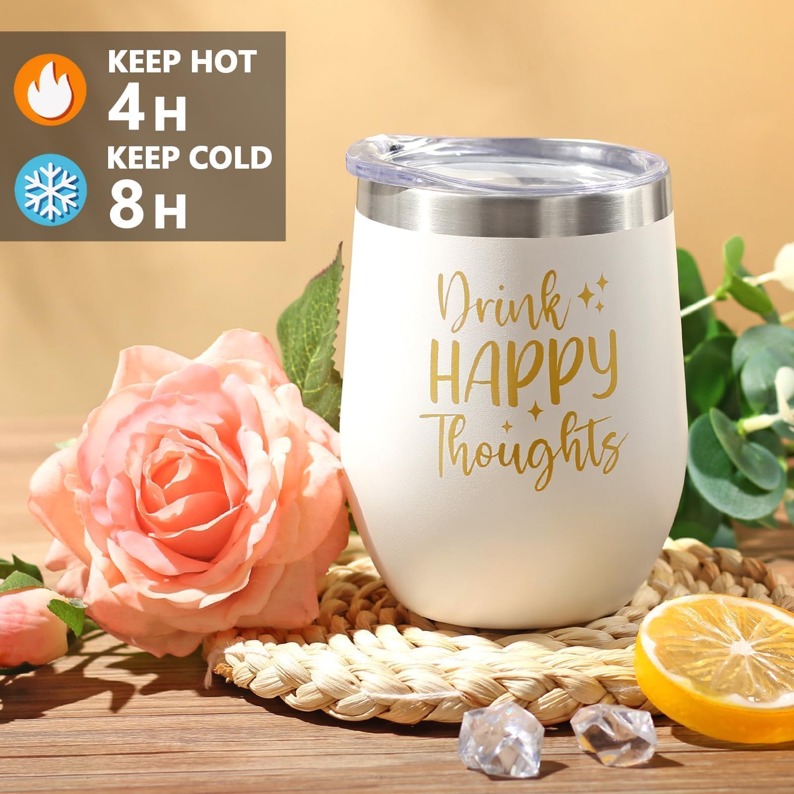 Mothers Day Birthday Gifts for Women Self Care Get Well Soon Gifts, Rose Relaxing Spa Gift Basket Thinking of You Care Package with Flannel Blanket, Unique Gift for Her Mom Wife Grandma Friend Sister