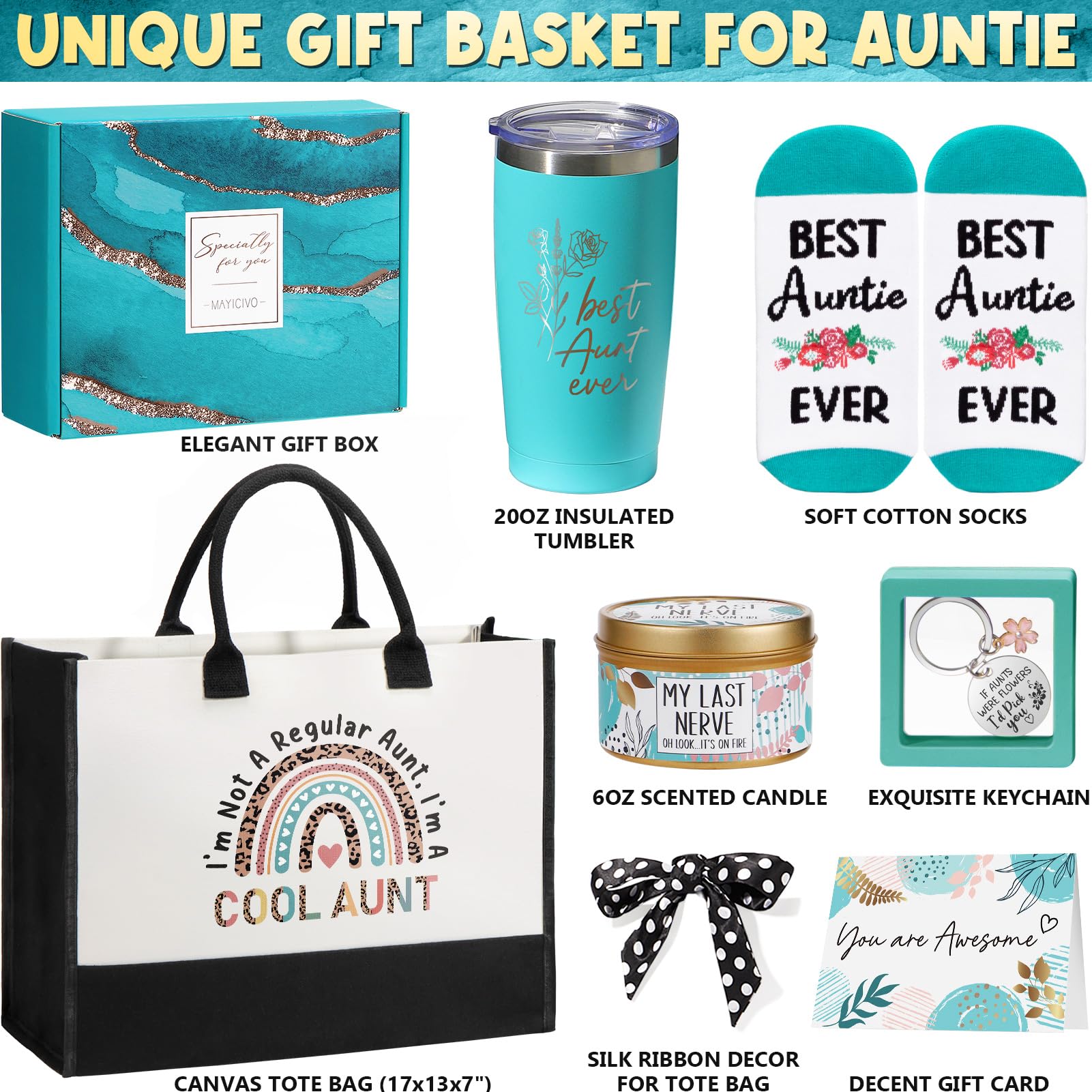 Christian Gifts for Christian Women Faith, Inspirational Religious Gifts for Catholic Women Spiritual Bible Gift Mothers Day Easter Birthday Gift for Womens Mom Sister Friend Wife Coworker w/ Tote Bag