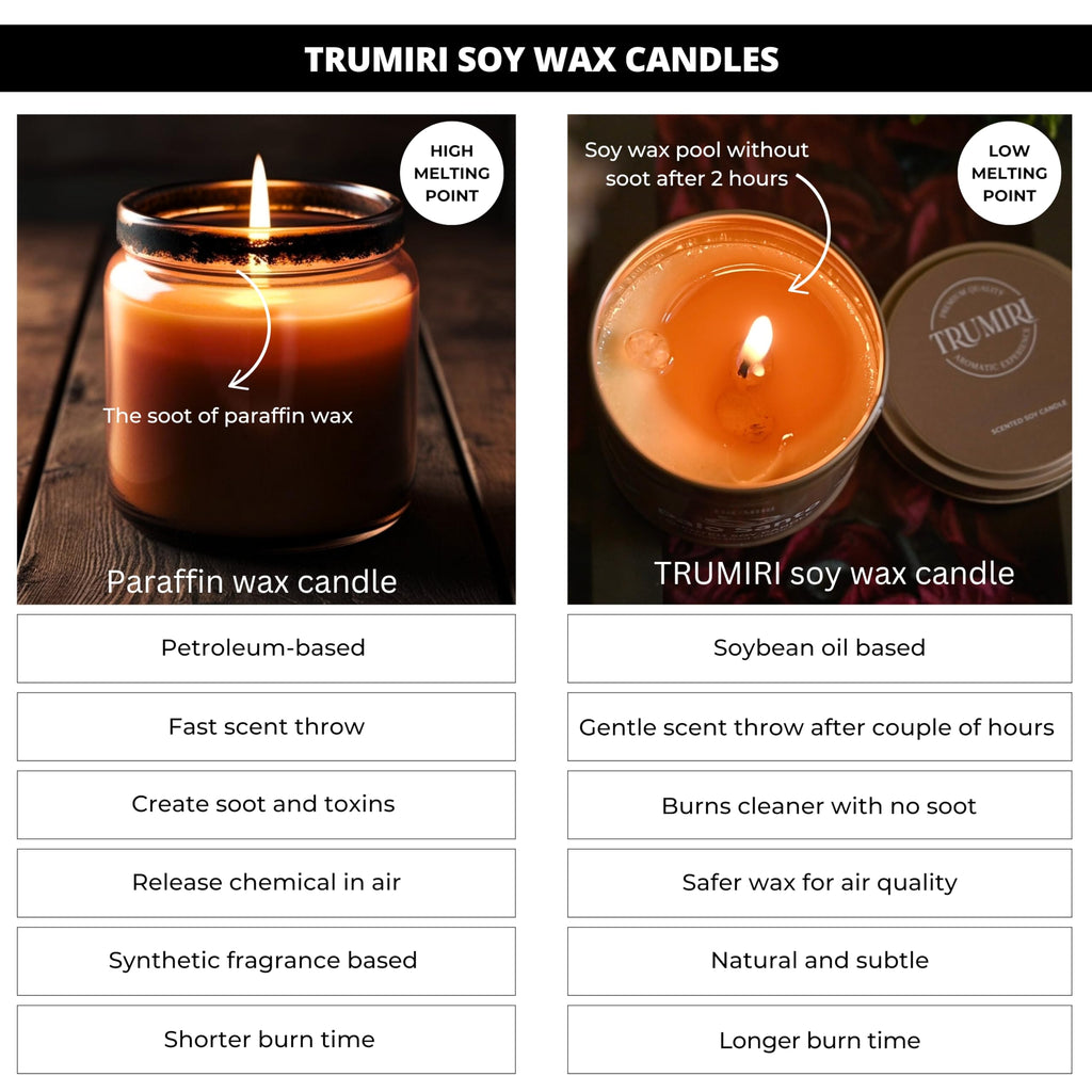 Sage Candle for Cleansing House Negative Energy Smudge Kit - 5oz Soy Wax Natural Clean Organic Non Toxic - Aromatherapy Spiritual Meditation Gifts - Long Lasting Highly Scented Candel with Crystals